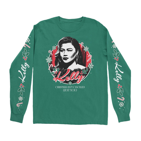Kelly Christmas Sleeve T-Shirt | Warner Official